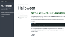 Desktop Screenshot of gettingsharper.de