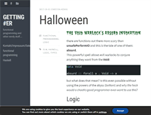 Tablet Screenshot of gettingsharper.de